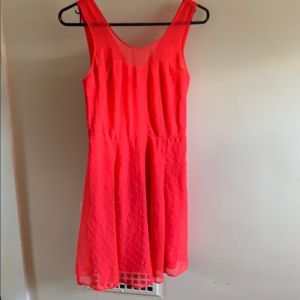Adorable hot pink express dress